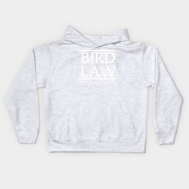 Bird Law Kids Hoodie by Gimmickbydesign